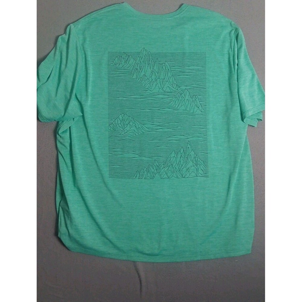 Patagonia Mens - Strataspire Responsibili-Tee T-shirt - Thin Ice GREEN SIZE XXL - Picture 3 of 15
